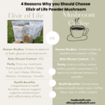 mushroom coffee vs mushroom powder