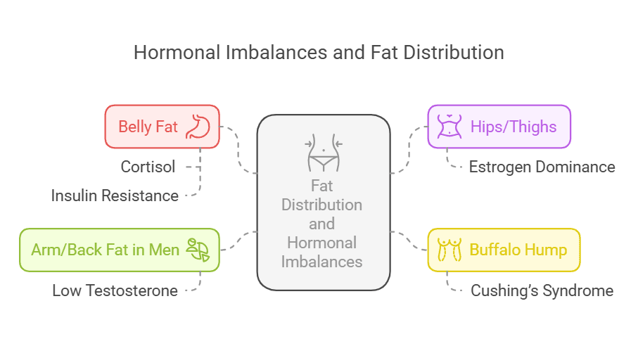 signs of hormonal weight gain