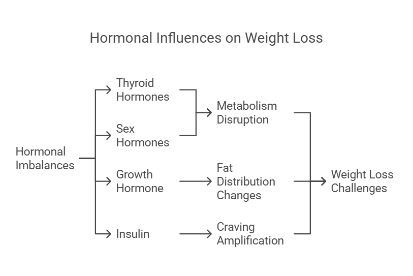 can hormones affect weight loss